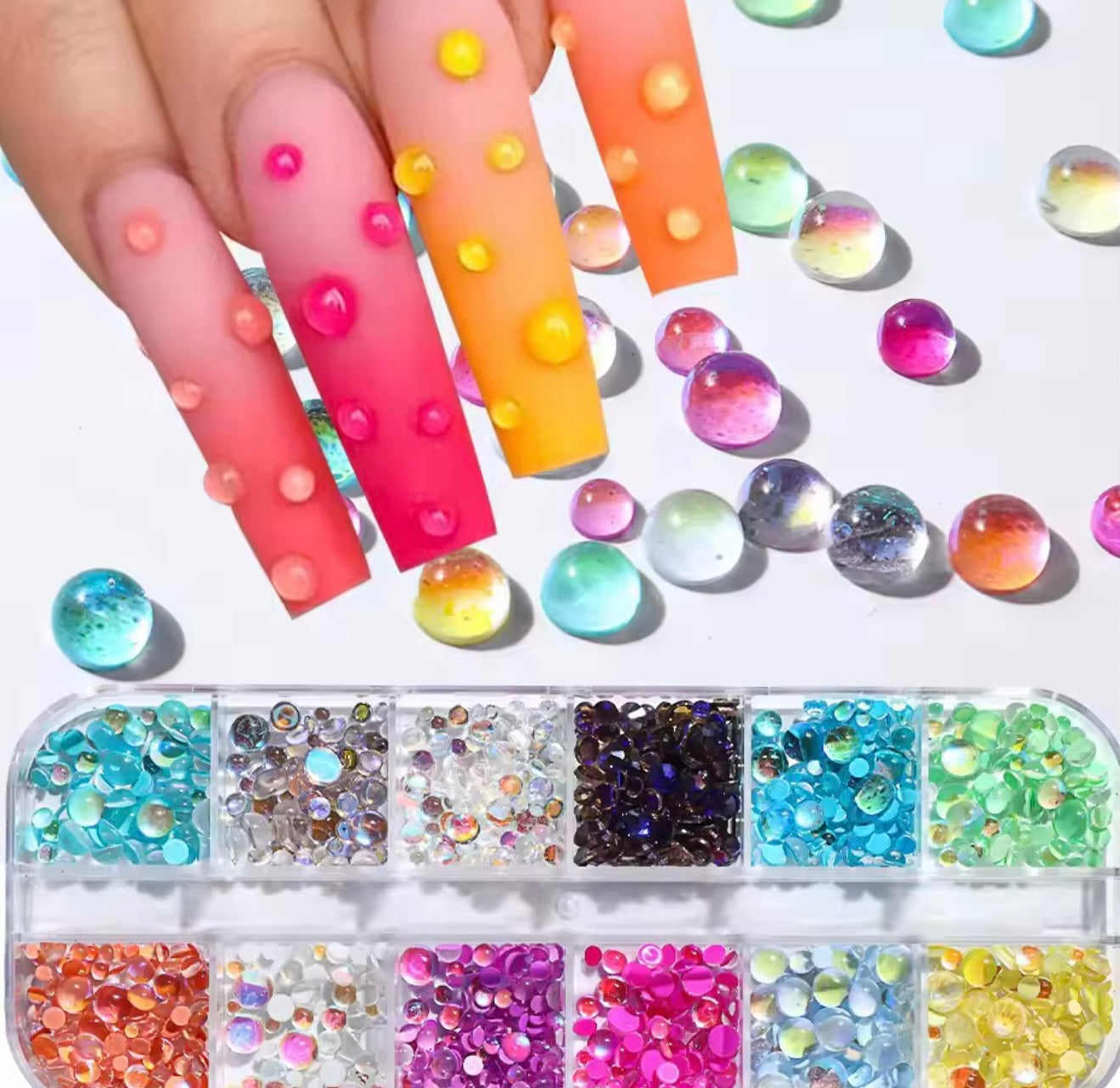 MERMAID ROUND BEADS