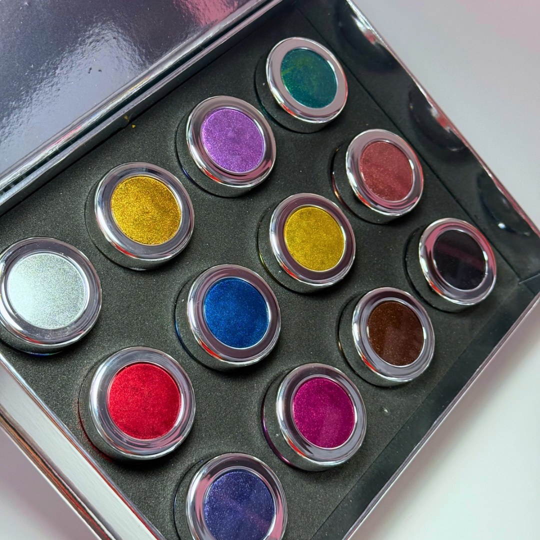 12 COLORS NAIL ART POWDER