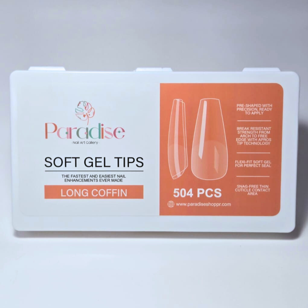 LONG COFFIN GEL TIPS