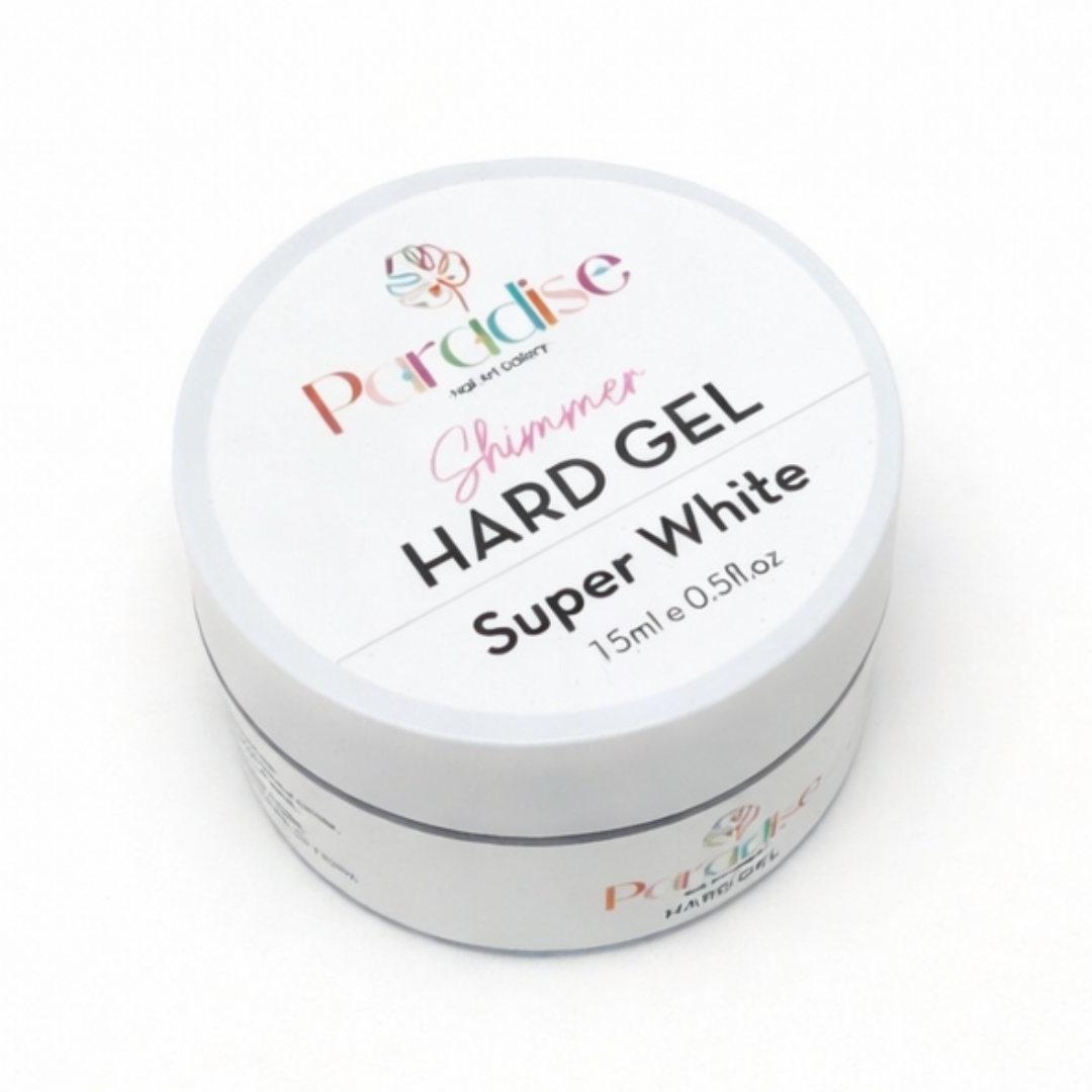 HARD GEL SHIMMER SÚPER WHITE