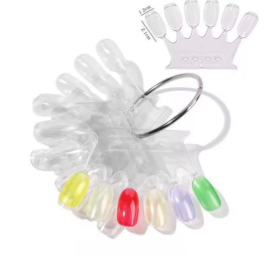 60 TIPS NAIL COLOR CHART