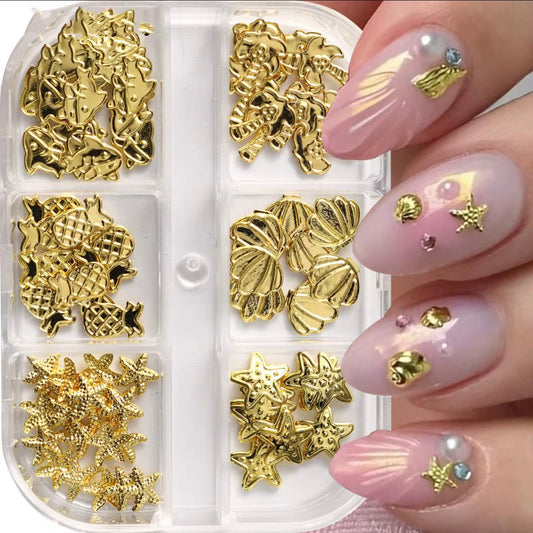 SHELL NAIL CHARMS