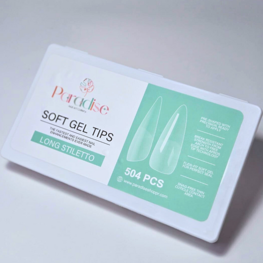 LONG STILETTO GEL TIPS