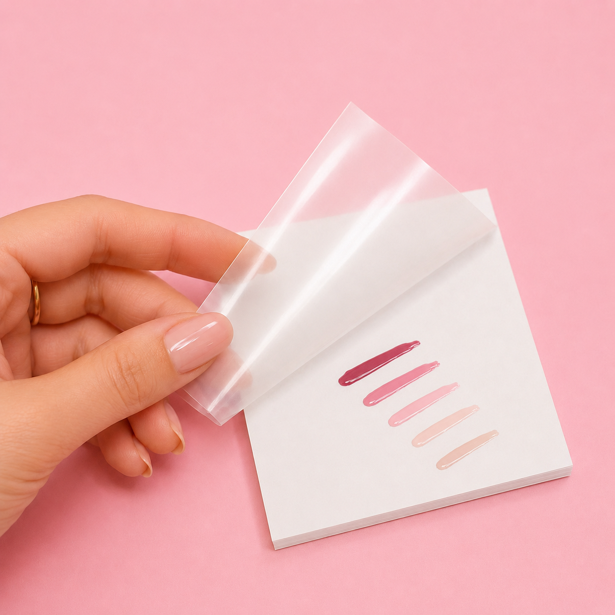DISPOSABLE NAIL MIXING PALETTE