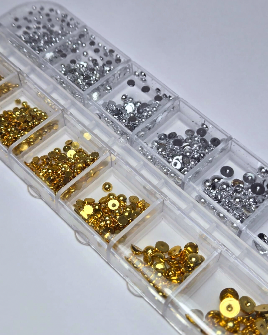 PERLAS ORO Y PLATA