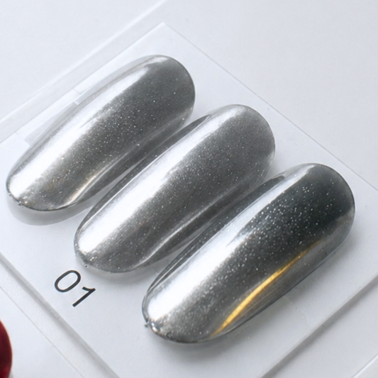 MIRROR CHROME POWDER (SILVER)