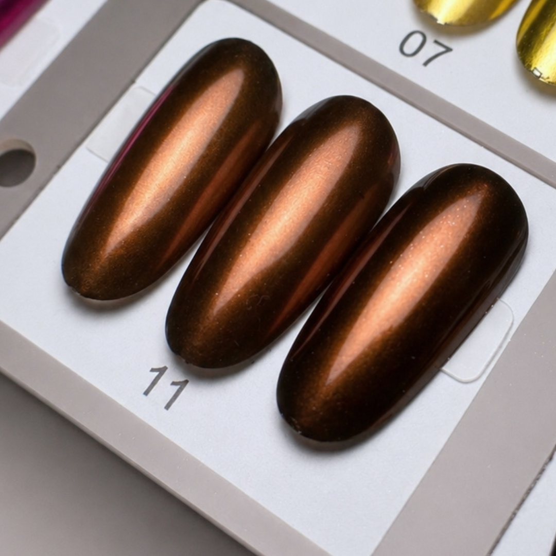 MIRROR CHROME POWDER (BROWN)
