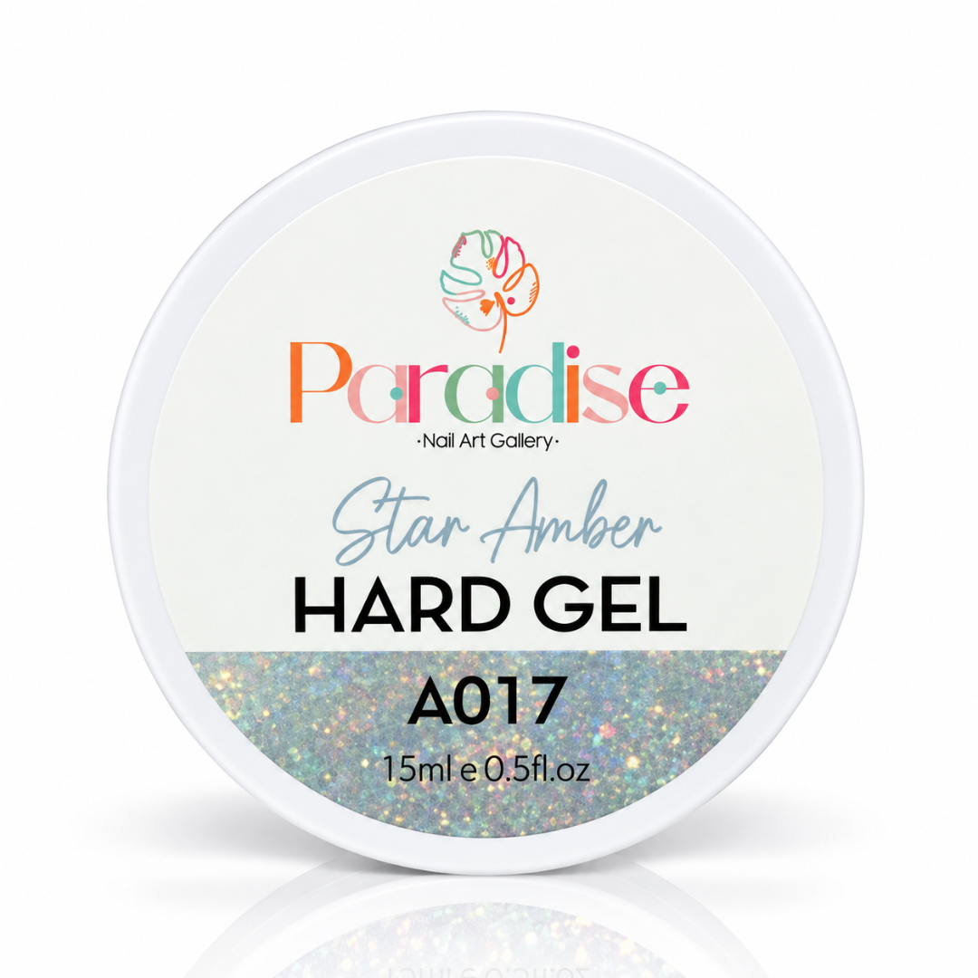 HARD GEL STAR AMBER A017