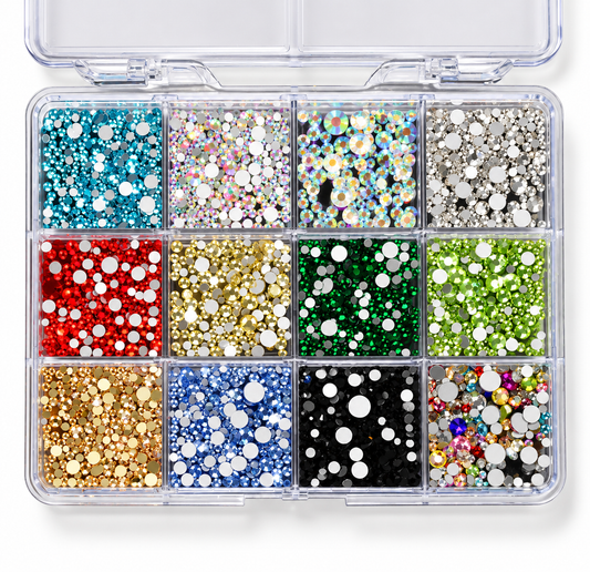 DIAMANTES COLORES Y TAMAÑOS MIXTOS