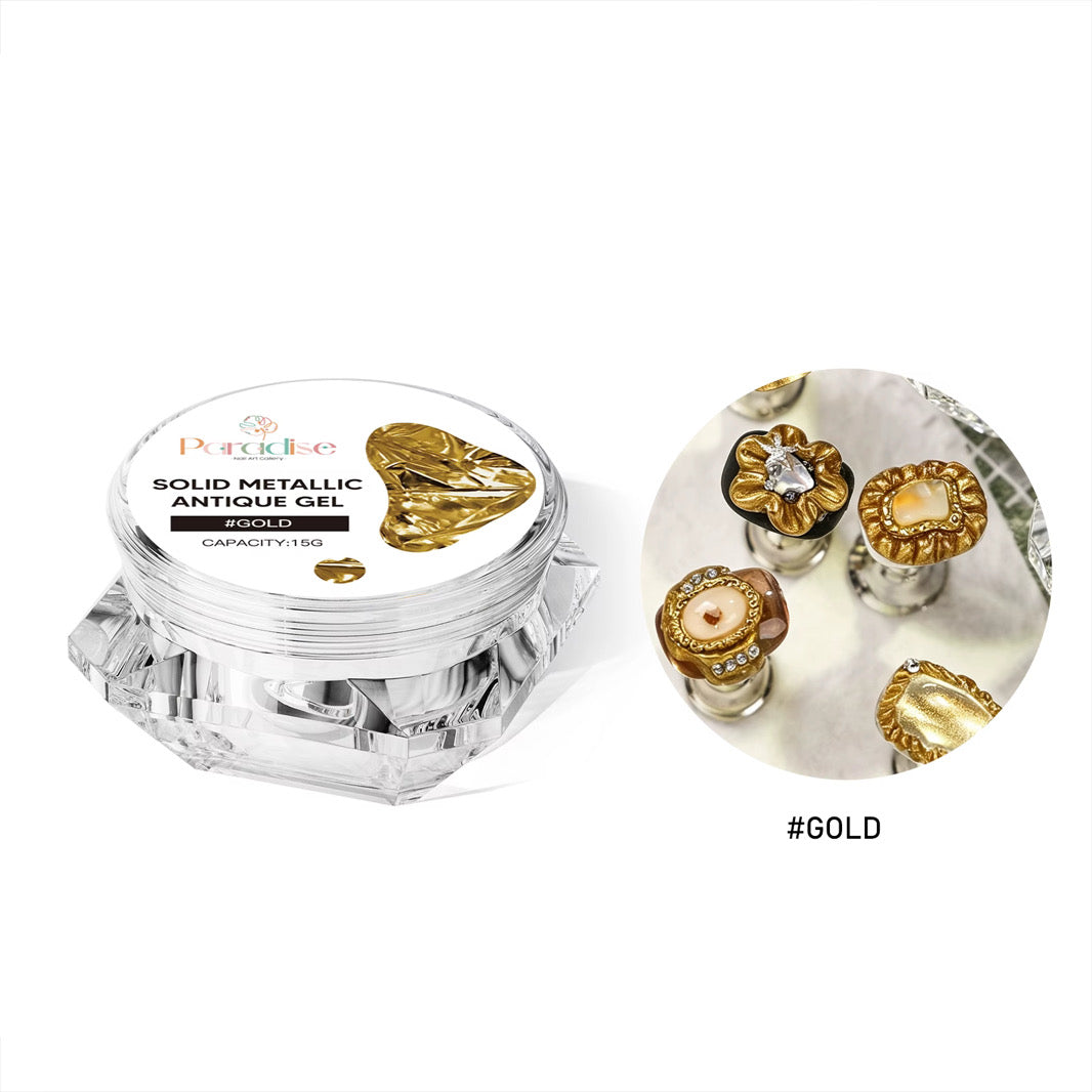 SOLID METALLIC ANTIQUE GEL
