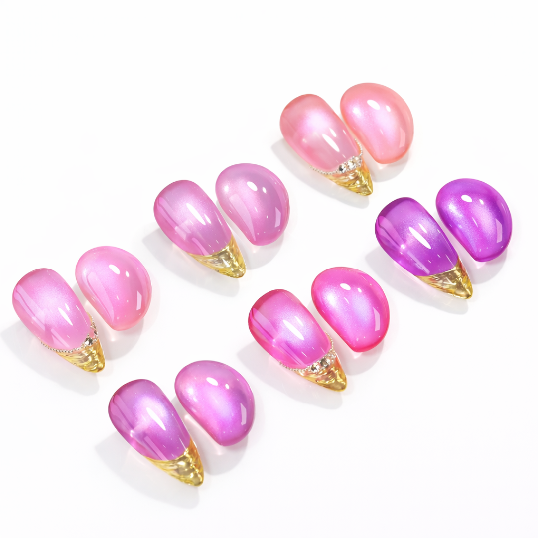 GLASS LAVENDER CAT EYE (DANNY COLL)