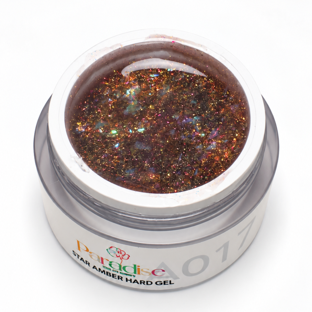 HARD GEL STAR AMBER A009