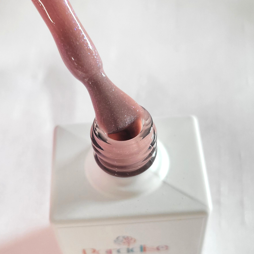 NUDE GLITTER RUBBER BASE