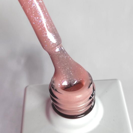 NUDE GLITTER RUBBER BASE