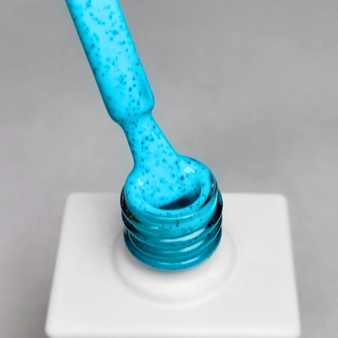 TEAL DOTS RUBBER BASE